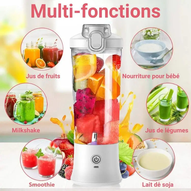 VitaFusion - Le mixeur de poche pour smoothies et shakes délicieux Les Visionnaires