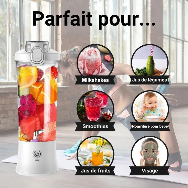 VitaFusion - Le mixeur de poche pour smoothies et shakes délicieux Les Visionnaires